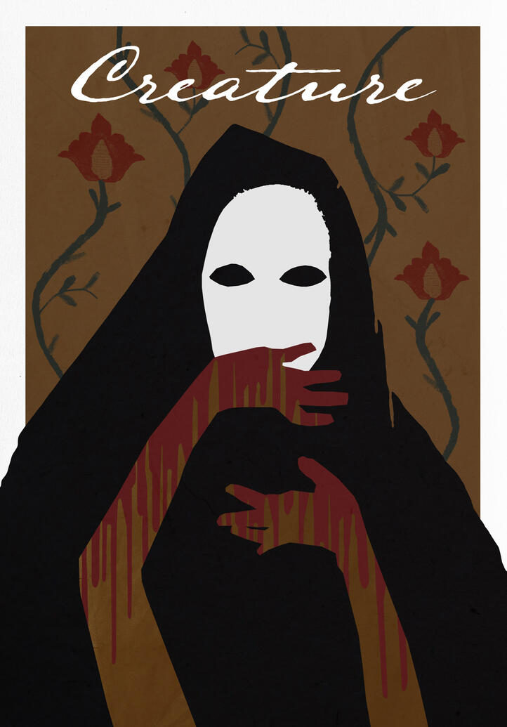 Promo poster for the short film 'Creature'